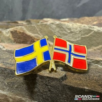Pin: Flag Sweden/ Norway
