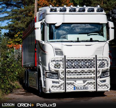 Orion10+ Gen2 LED Extraljus 100W (E-märkt, valbart positionsljus, Driving Beam)