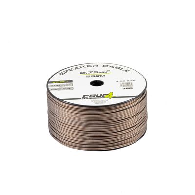 4Connect 4-SC0.75 högtalarkabel 0.75mmq OFCA 250m
