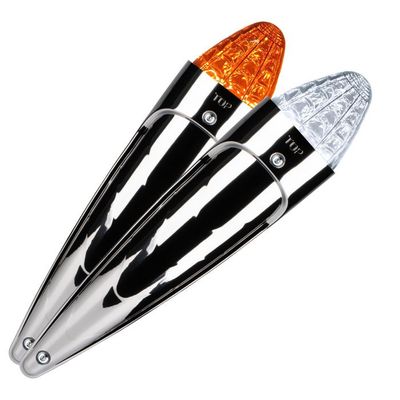 Torpedlampa Dual Color 24V (vit, orange)