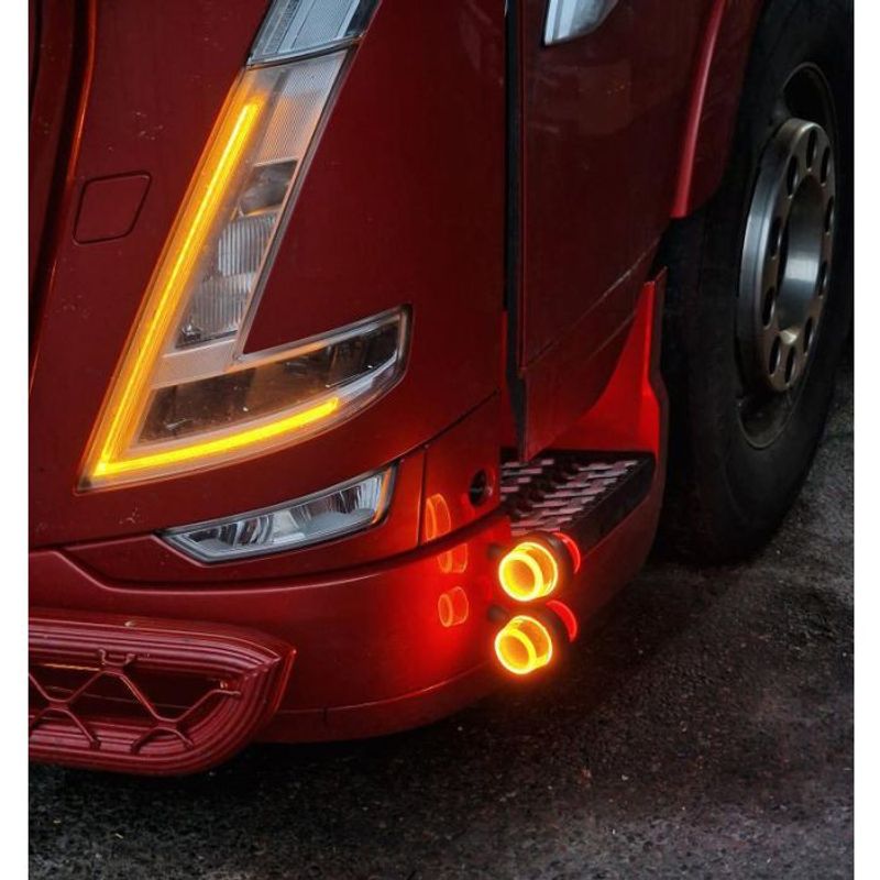 Halo+ positionsljus (vit/orange)