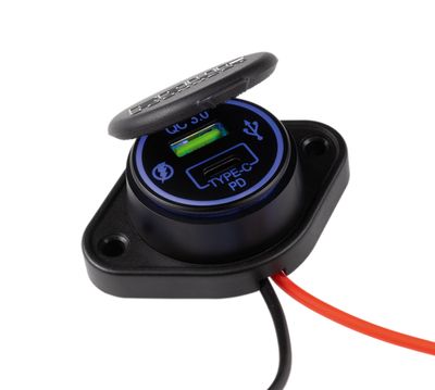 FOUR Connect 12/24V power socket