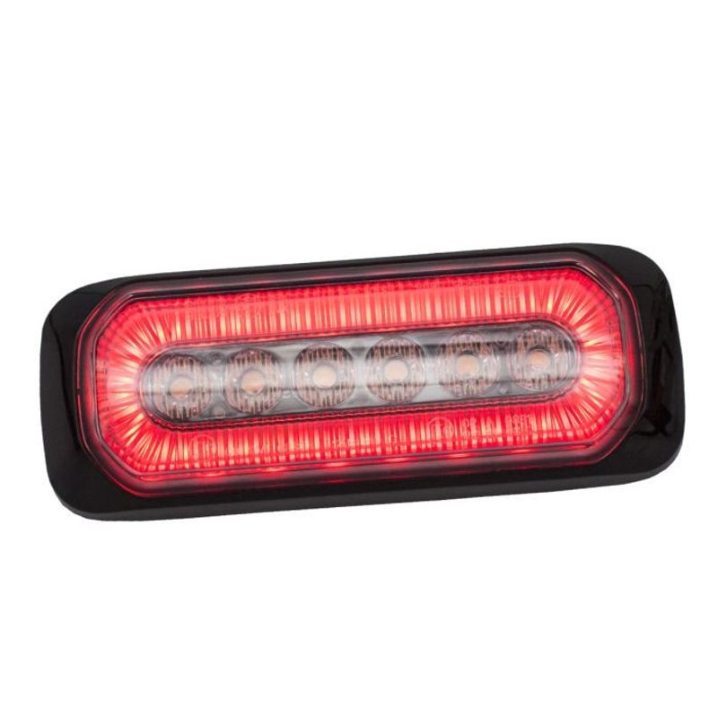 Blixtljus med Halo-ring som positionsljus (E-märkt: R65, R10, R91)