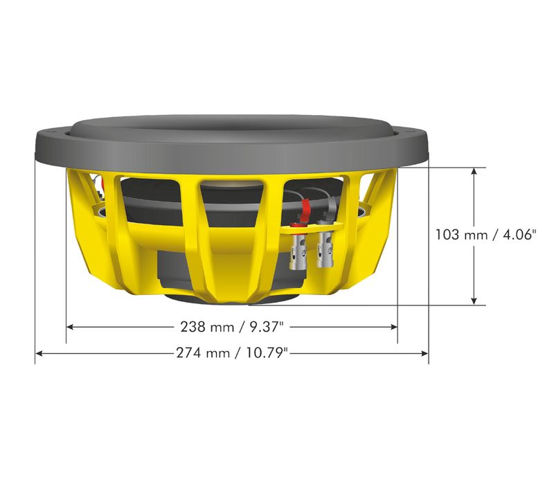 Ground Zero GZHW 10SPL-D2 FLAT