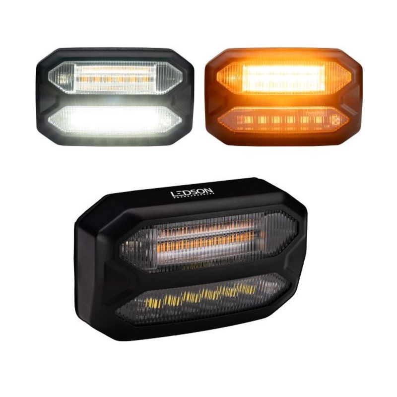 Mini scene light med blixtljus