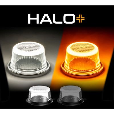 Halo+ positionsljus (vit/orange)