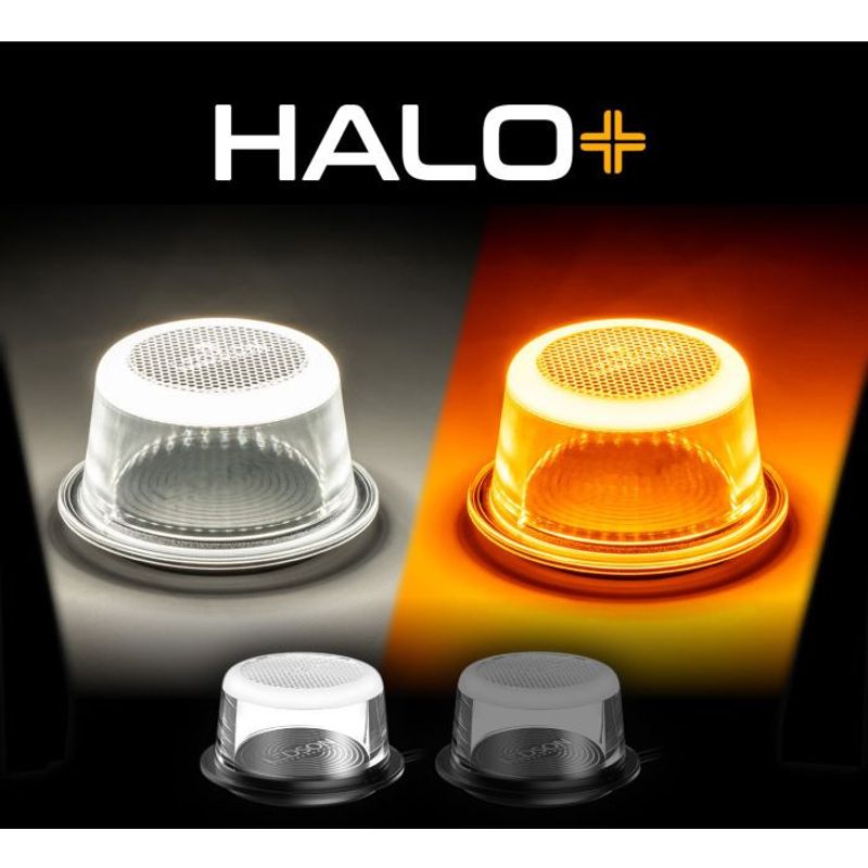 Halo+ positionsljus (vit/orange)