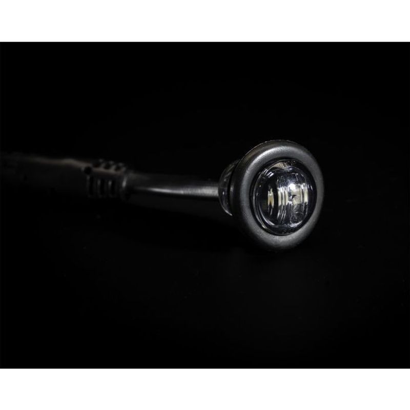 Pearl punktbelysning för infällnad (E-märkt, plan/rör, 12-24V)