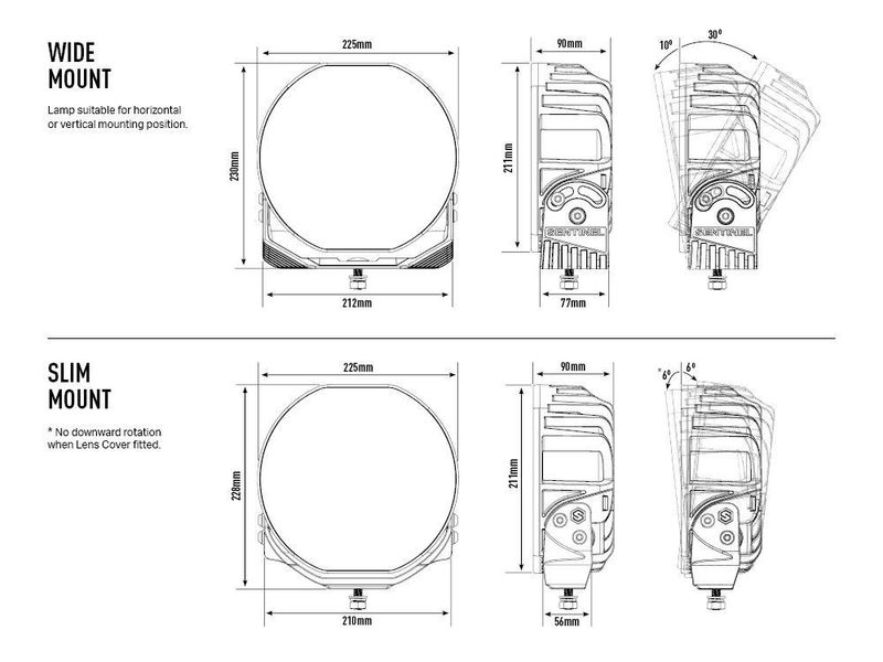 Lazer LED Sentinel Chrome