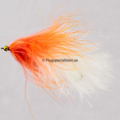 Larven Orange/Hvit 