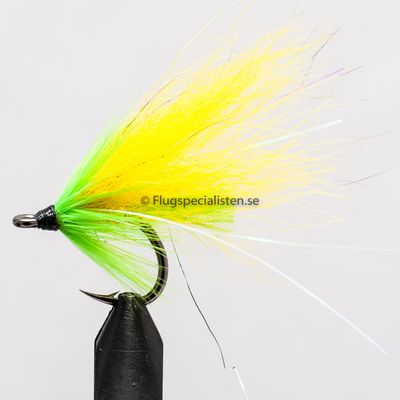 Laks.Gulgrøn, salmon/lax krog 10 mm