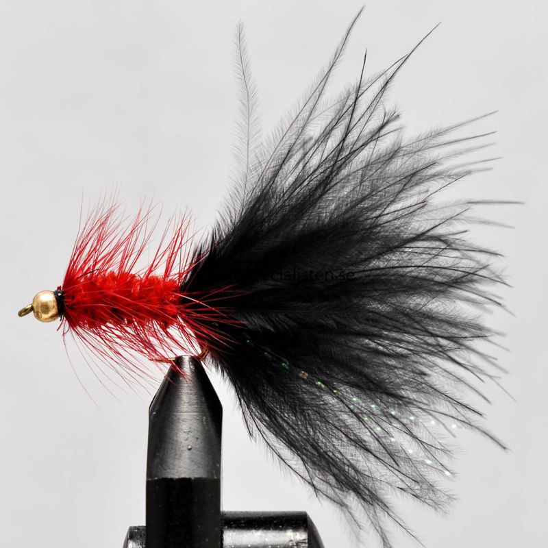 Salmon Trout fly Black-Red 