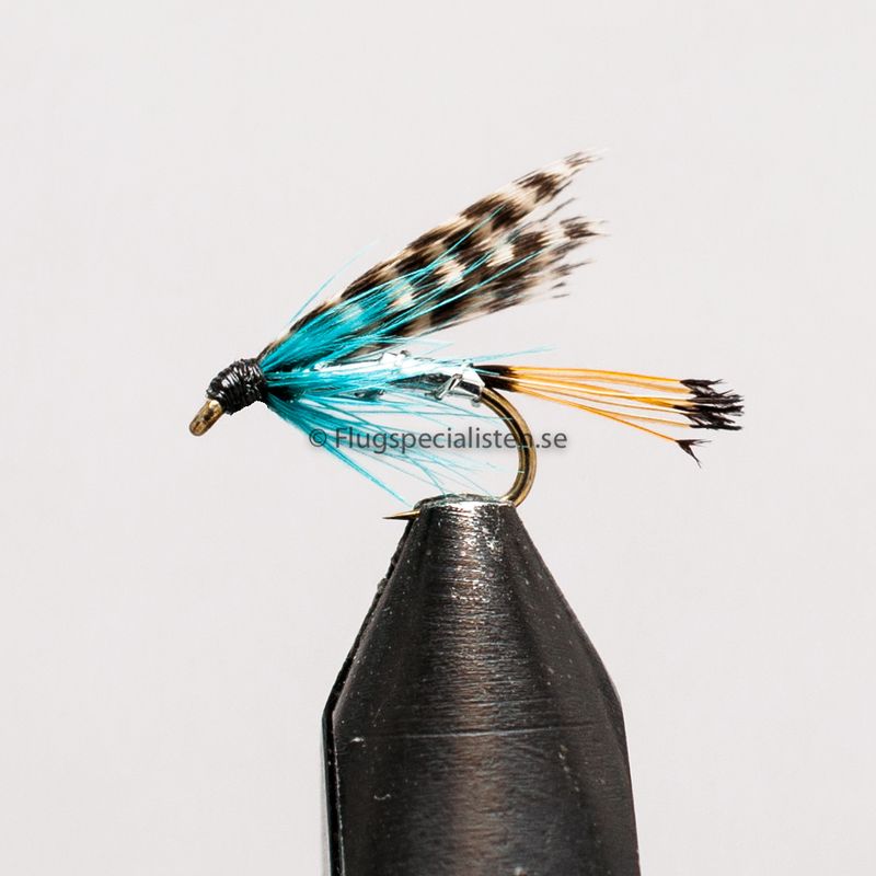 Teal Blue & Silver 