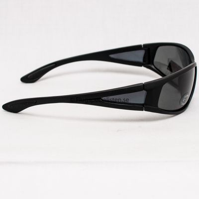 Glasögon svarta med grå lins uv 400
