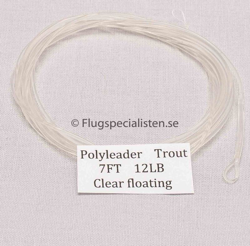 Polyleader Trout Clear Floating