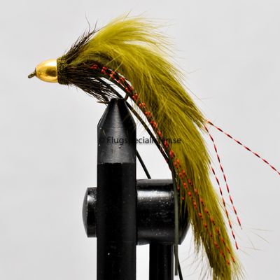 Conehead Muddler/zonker Oliven 