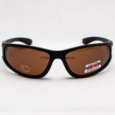 Glasses Black with brown lenses, UV 400