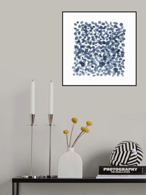 Dense Pattern of Blue