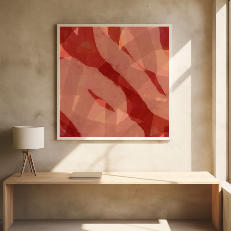 Brush Strokes In Warm Pastels no. 3