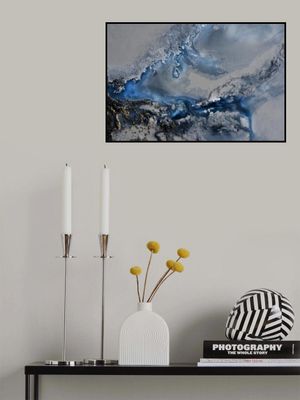 Abstract GREY blue - Arctic Waters