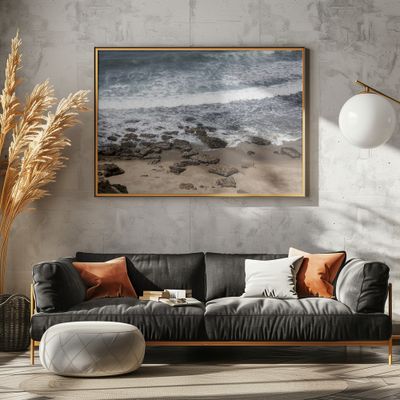 Rocky Beach Waves