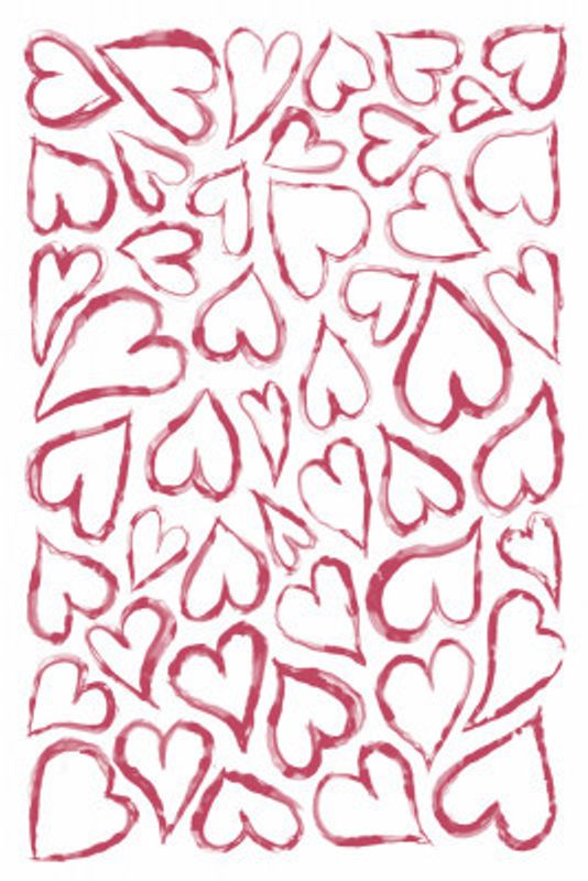 Red Heart Shapes
