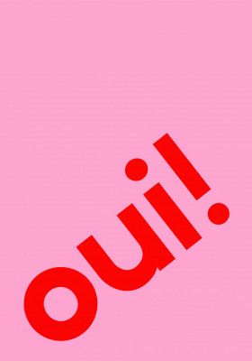 Oui in Bold Letters