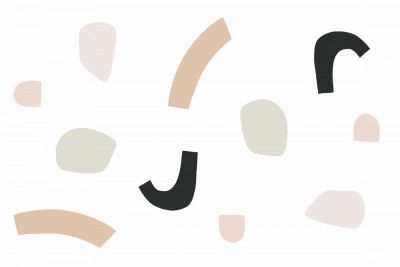 Organic Shapes and Neutral Tones