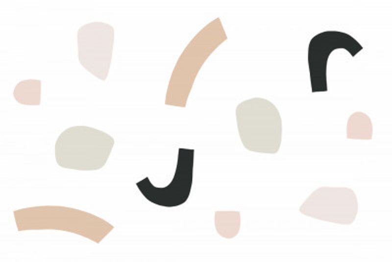 Organic Shapes and Neutral Tones