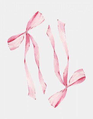 Two Pink Bows