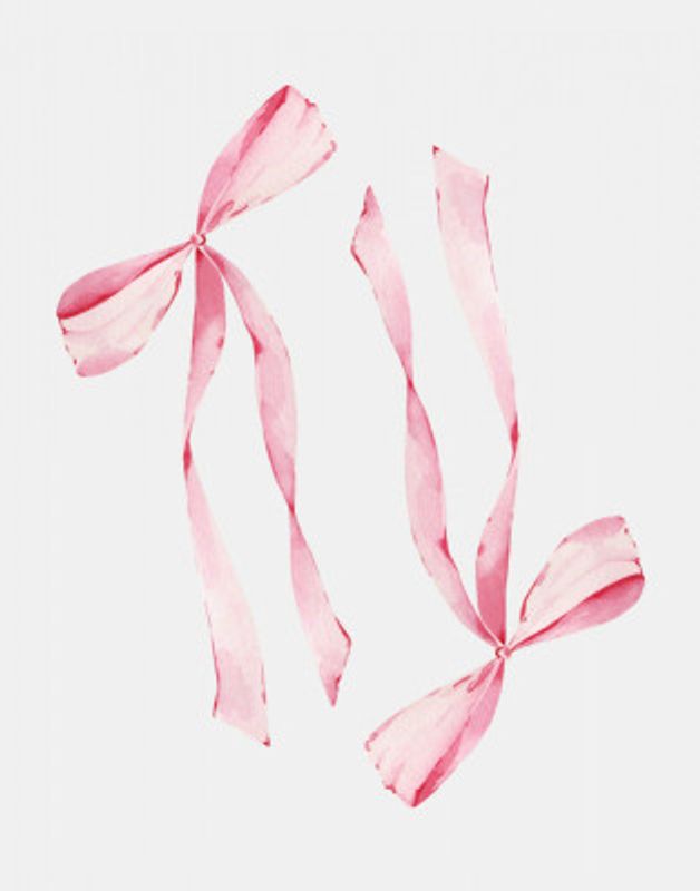 Two Pink Bows