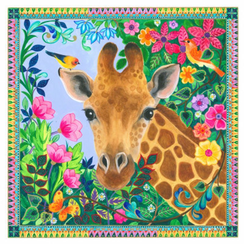 Floral Giraffe