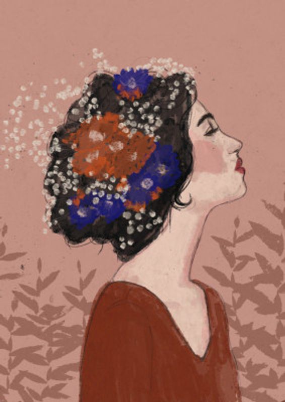 Blossoms in Profile