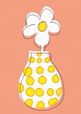 Sunny Blossom Vase
