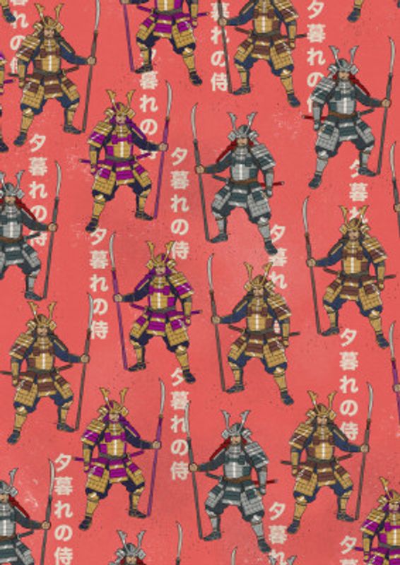 Samurai Warrior Pattern