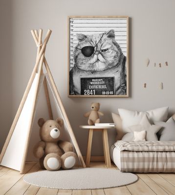 Cat With An Eye Patch