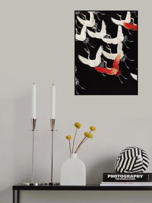 Furisode With a Myriad of Flying Cranes (1910–1920) Full