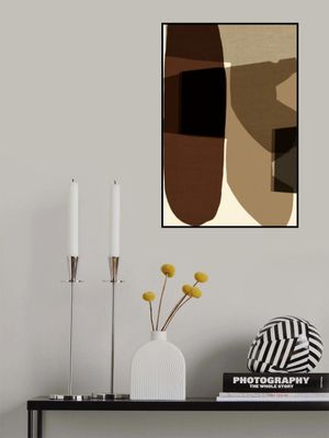 Geometric Shapes And Earthy Tones