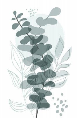 Eucalyptus Leaves Elegance