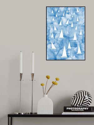 White Sail Boats