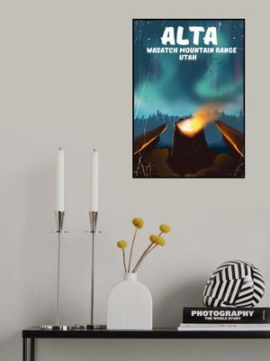 Alta Wasatch Mountain Range Utah