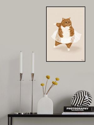 Ballet Cat - 'I can do anything I dream of'