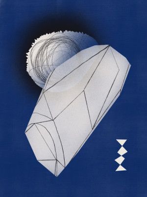 Abstract Moonlit Geometrics