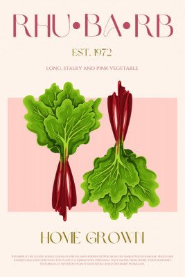 Rhubarb Print