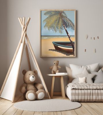 Tropical Fishing boat