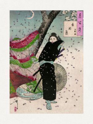 The Moon of Shinobugaoka (1904) By Yoshitoshi Tsukioka