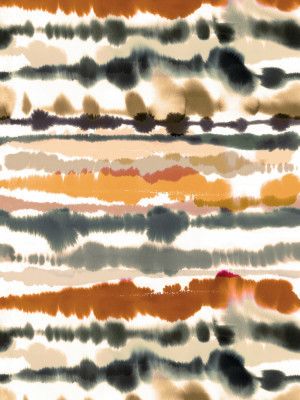 Soft Nautical Watercolor Lines Brown