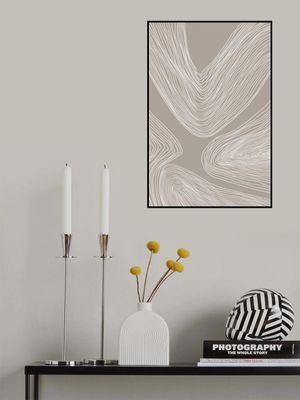 Flowing Contours Line Art