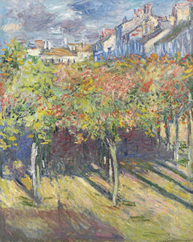 Le Cours Du 14 Juillet Vu De La Maison De Claude Monet