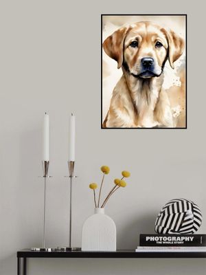 Golden Retriever Aquarell